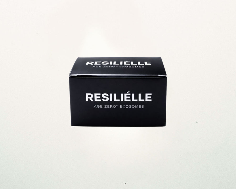 Age Zero™ Clinical Experience Kit: contains 2x10B, 2x25B, and 2x50B Exosomes, 5mL per vial, 6 Vial Box